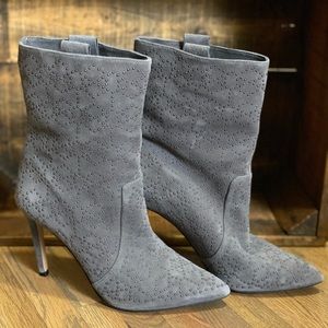 Vince Camuto Womens Studded Booties